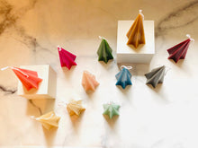Load image into Gallery viewer, Hexagon Modern Christmas Tree Beeswax Candle