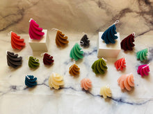 Load image into Gallery viewer, Swirl Christmas Tree Beeswax Candle