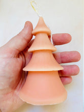Load image into Gallery viewer, 4 Tier Christmas Tree Beeswax Candle