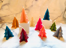 Load image into Gallery viewer, Modern Christmas Tree Beeswax Candle