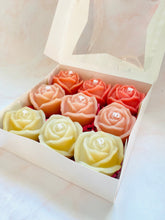 Load image into Gallery viewer, Box of Ombré Rose Beeswax Candles