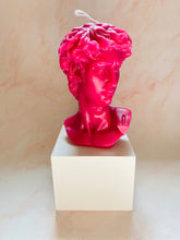 Load image into Gallery viewer, Statue of David Bust Beeswax Candle