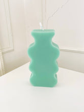 Load image into Gallery viewer, Colourful Geometric Shapes Beeswax Candles