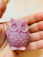 Load image into Gallery viewer, Owl Beeswax Candle - 3 Pack
