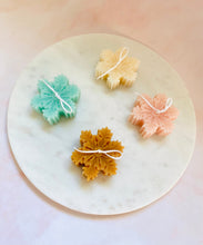 Load image into Gallery viewer, Snowflake Beeswax Candles - 3 Pack