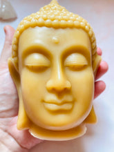 Load image into Gallery viewer, Buddha Head Beeswax Candle