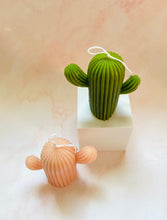 Load image into Gallery viewer, Tall Cactus Beeswax Candle