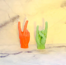 Load image into Gallery viewer, ‘Peace’ Beeswax Hand Candle