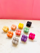 Load image into Gallery viewer, Colourful Geometric Shapes Beeswax Candles