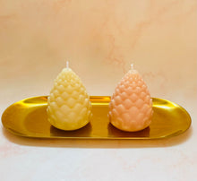 Load image into Gallery viewer, Pinecone Beeswax Candles - 2 Pack