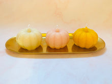 Load image into Gallery viewer, Pumpkin Beeswax Candle - 3 Pack