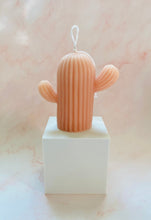 Load image into Gallery viewer, Tall Cactus Beeswax Candle