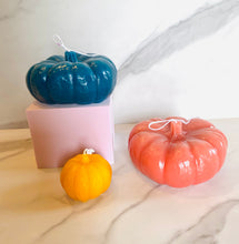 Load image into Gallery viewer, Oversized Pumpkin Beeswax Candle