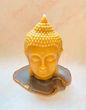 Load image into Gallery viewer, Buddha Head Beeswax Candle