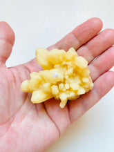 Load image into Gallery viewer, Gemstone Geode Beeswax Candles - 3 Pack