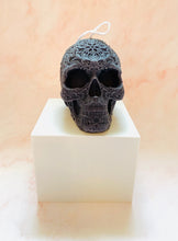 Load image into Gallery viewer, Sugar Skull Beeswax Candle