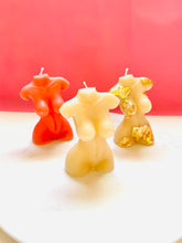 Load image into Gallery viewer, Body Form Beeswax Candles - 2 Pack