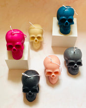 Load image into Gallery viewer, Skull Beeswax Candle