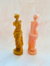 Load image into Gallery viewer, Venus Goddess Statue Beeswax Candle