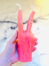 Load image into Gallery viewer, ‘Peace’ Beeswax Hand Candle