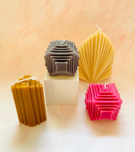 Load image into Gallery viewer, Highrise Architectural Beeswax Candle