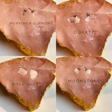 Load image into Gallery viewer, Wholesale - Raw Gemstone Stud Earrings