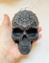 Load image into Gallery viewer, Sugar Skull Beeswax Candle