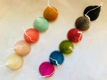 Load image into Gallery viewer, Small Origami Christmas Tree Beeswax Candle