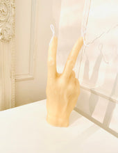 Load image into Gallery viewer, ‘Peace’ Beeswax Hand Candle