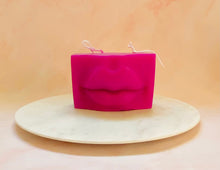 Load image into Gallery viewer, Giant Lips Beeswax Candle