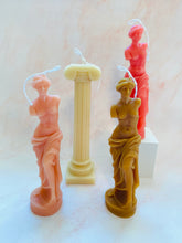 Load image into Gallery viewer, Roman Column Pillar Beeswax Candle