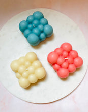 Load image into Gallery viewer, Bubble Cloud Beeswax Candle