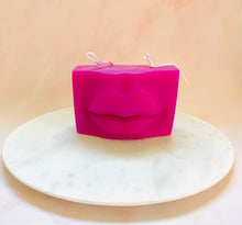 Load image into Gallery viewer, Giant Lips Beeswax Candle