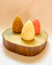 Load image into Gallery viewer, Pinecone Beeswax Candles - 2 Pack