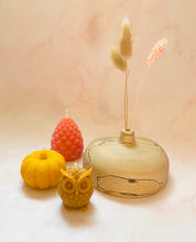 Load image into Gallery viewer, Pumpkin Beeswax Candle - 3 Pack