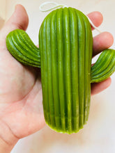 Load image into Gallery viewer, Tall Cactus Beeswax Candle