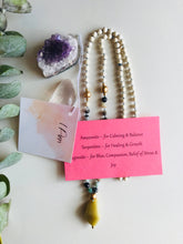 Load image into Gallery viewer, Amazonite Serpentine & Magnesite Mala
