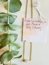 Load image into Gallery viewer, Dainty Rose Quartz Necklace