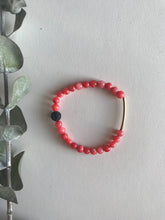 Load image into Gallery viewer, Coral Shell Essential Oil Diffuser Bracelet