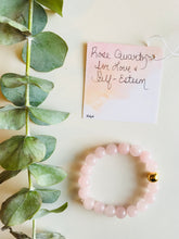 Load image into Gallery viewer, Rose Quartz Mala Bracelet