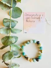 Load image into Gallery viewer, Amazonite Mala Bracelet with Buddha