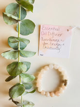 Load image into Gallery viewer, Aventurine Essential Oil Diffuser Bracelet