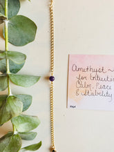 Load image into Gallery viewer, Dainty Amethyst Bracelet