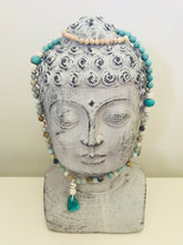 Load image into Gallery viewer, Amazonite Turquoise Pearl Magnesite & Rosewood Mala