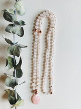 Load image into Gallery viewer, Rose Quartz Mala Necklace