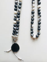 Load image into Gallery viewer, Zebra Jasper & Agate Mala Necklace