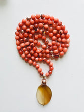 Load image into Gallery viewer, Jade & Agate Mala Necklace