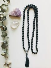 Load image into Gallery viewer, Black Agate Mala