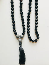 Load image into Gallery viewer, Black Agate Mala