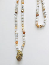 Load image into Gallery viewer, Quartz & Agate Druze Mala Necklace